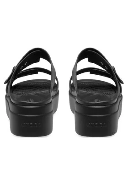 Crocs Basutės Brooklyn Sandal Lowwdg juoda