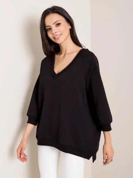 Hanorac Fashionhunters negru