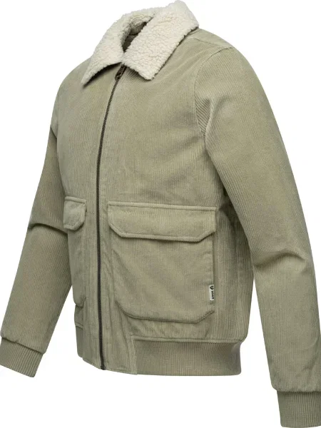 Ragwear Prechodná bunda Aviss / zelená béžová