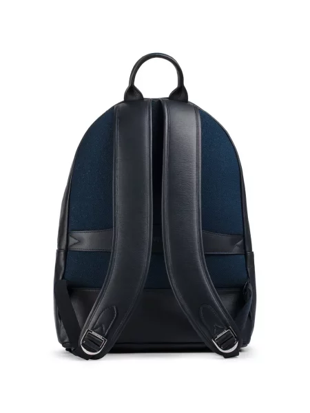 Rucsac Doucal's din piele albastru