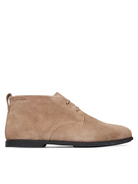 Calvin Klein Gležnjarji Low Prof Desert Boot Su bež