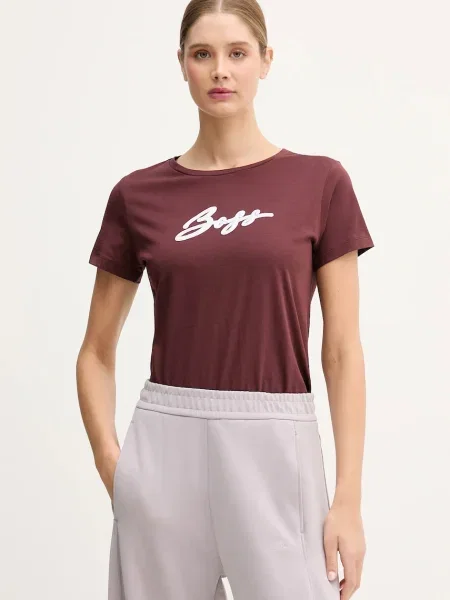 BOSS Orange tricou din C Elove 2 portocaliu