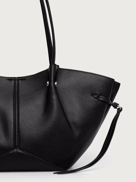 Karl Lagerfeld torebka shopper z imitacji skóry K/PIERCED czarna
