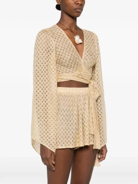 Top Missoni galben