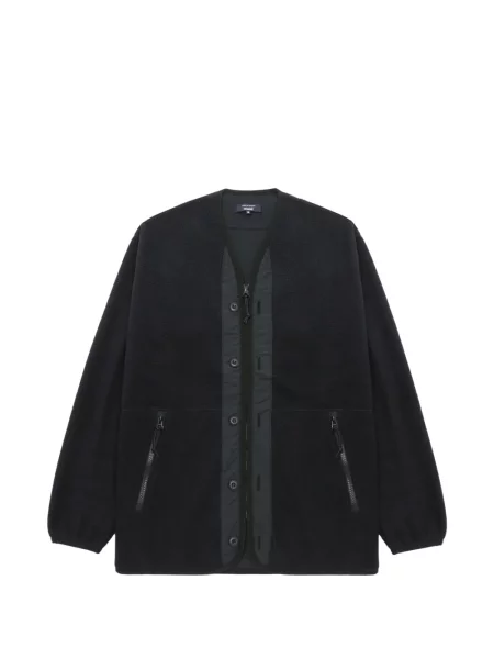 Cardigan Comme Des Garçons Homme din fleece negru