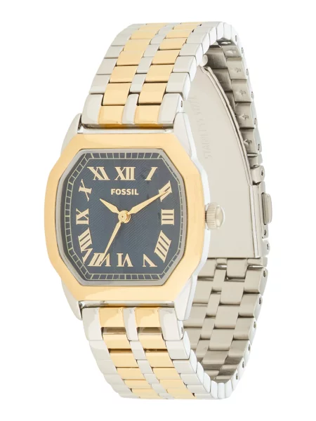 FOSSIL Analógové hodinky HARLOW zlatá / strieborná