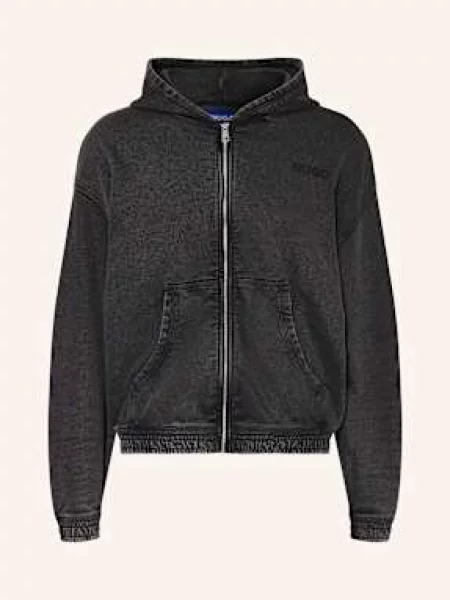 Hugo Blue Mikinová Bunda Nebudi černá