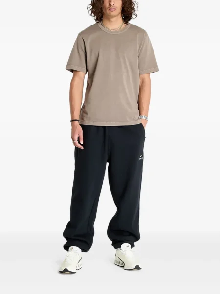 Top sport Nike din fleece plisat fără mâneci alb