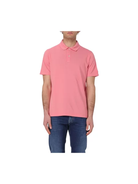 Koszulka polo Paul & Shark różowa