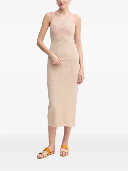 Top Dkny fără mâneci tricotate