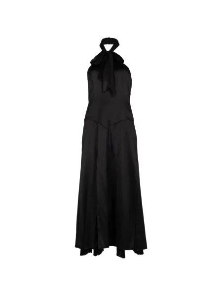 Rochie maxi Cinq A Sept cu funde negru