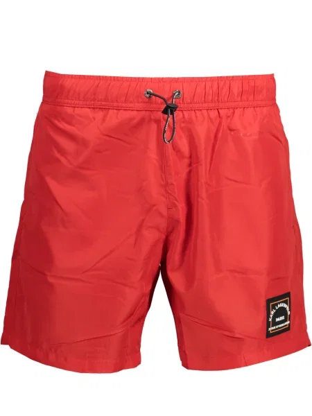 Plavalne hlačke Karl Lagerfeld Beachwear rdeča