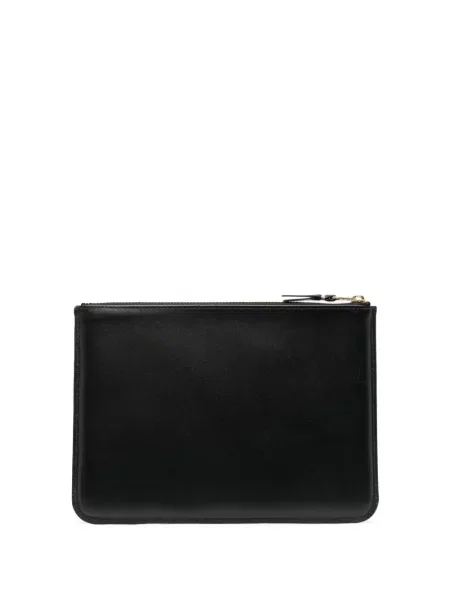 Kožená peněženka Comme Des Garçons Wallet černá