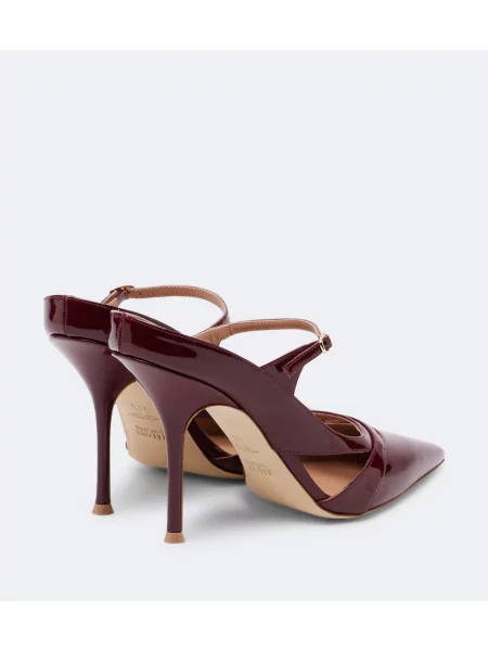 Kožené lakované lodičky Malone Souliers