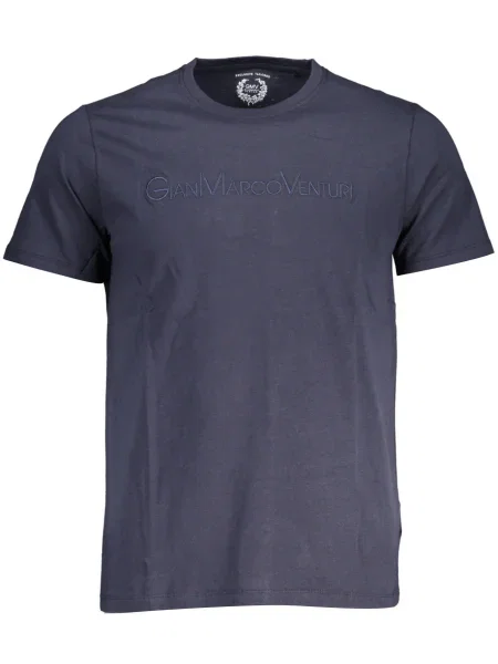 Tricou Gian Marco Venturi scurt albastru