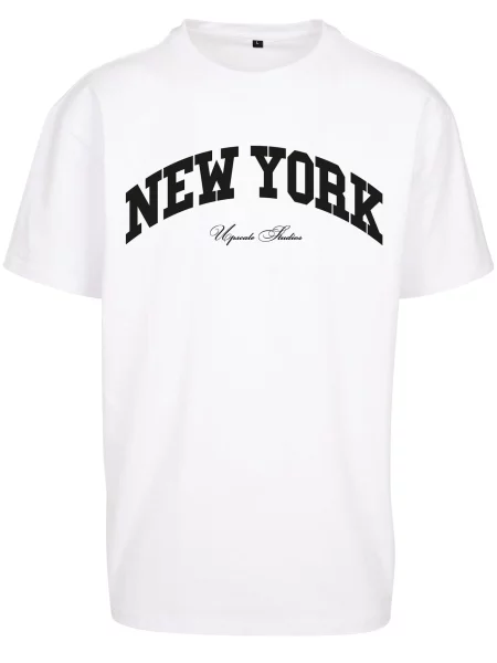 MT Upscale Póló New York fekete fehér