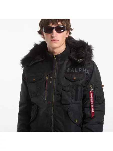 Geacă Alpha Industries negru