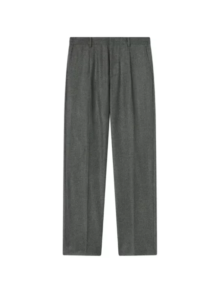 Cu centură pantaloni Retori gri