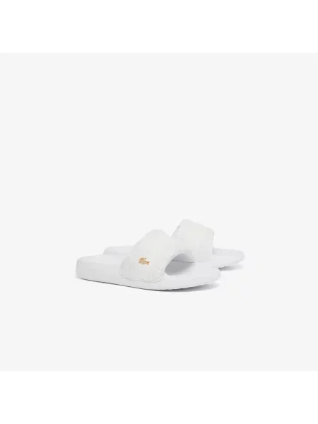 Lacoste шльопанці Serve Slides Hybrid білі