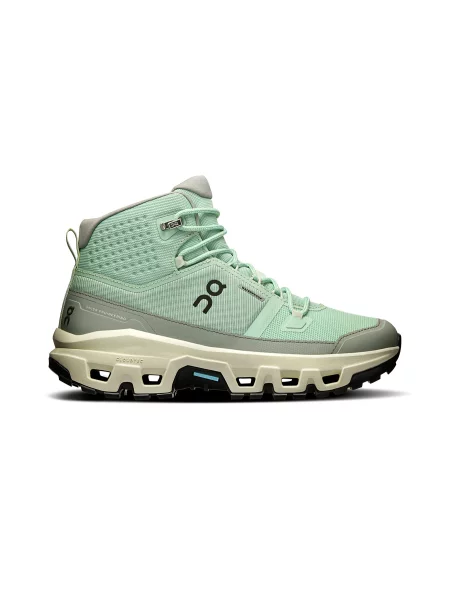 On Cloudrock Mid Waterproof Kobiety Buty sportowe On Size: zielony
