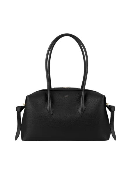 Torebka skórzana Yuzefi czarna