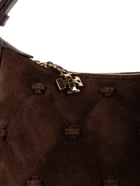Geantă Tory Burch maro