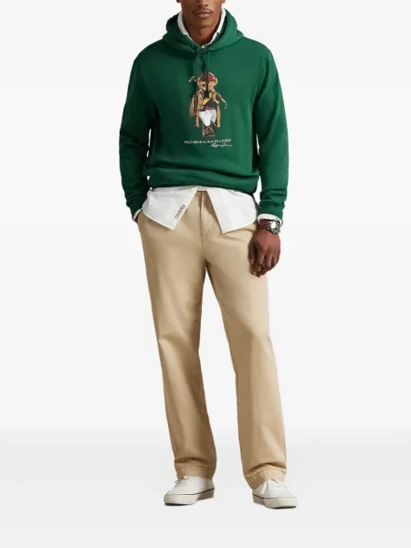 Кожени чорапи Polo Ralph Lauren с отворена пета с пейсли десен бяло