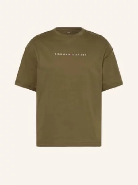 T-shirt o kroju regular fit z czystej bawełny Tommy Hilfiger