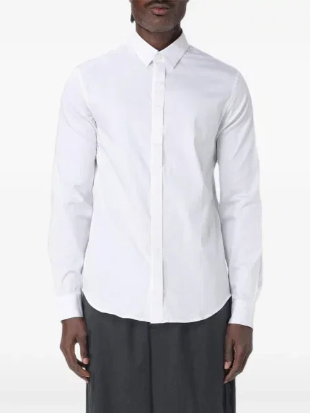 Lung cămașă Armani Exchange alb