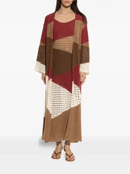 Megztas kardiganas Akep raudona