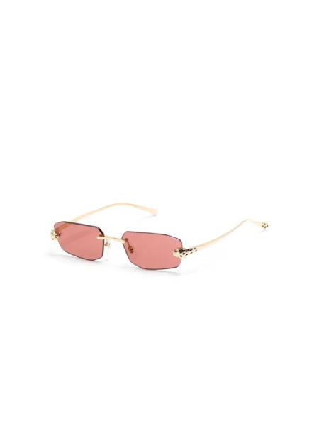 Cartier Okulary Przeciwsłoneczne gold żółte