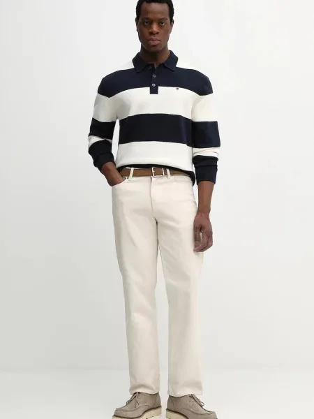 Tommy Hilfiger sweter granatowy