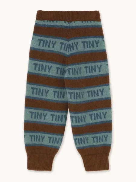 Gyerek sportnadrág Tinycottons barna