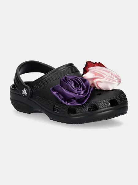 Чехли Crocs Classic Rossete Clog черно