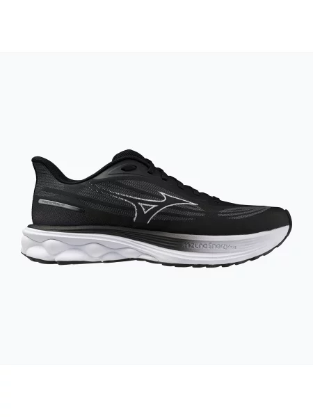 Мъжки обувки за бягане Mizuno Wave Skyrise 7 black/white/iron gate бяло