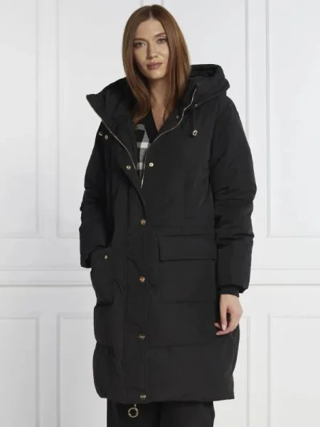 Silvian Heach De puf palton negru