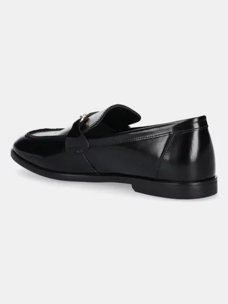 Pantofi loafer Gant cu toc plat negru