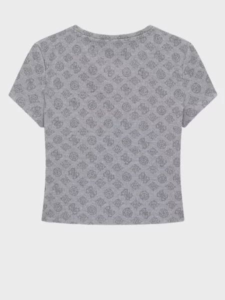 Футболка Guess с принтом серая
