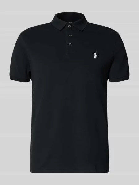 Polo Ralph Lauren polo gładki czarny