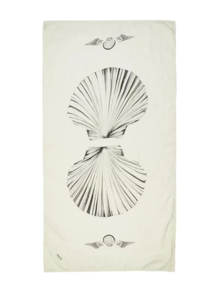 Fular Osklen de in cu imagine alb