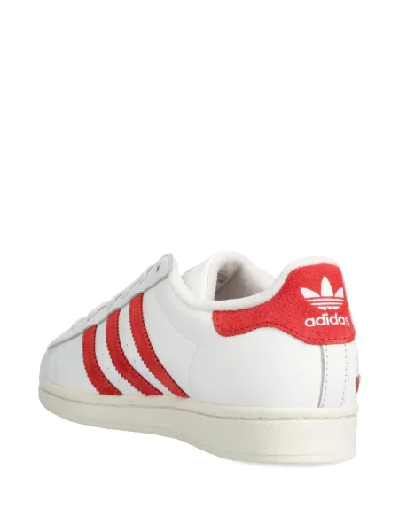 Велурени маратонки Adidas Superstar бяло