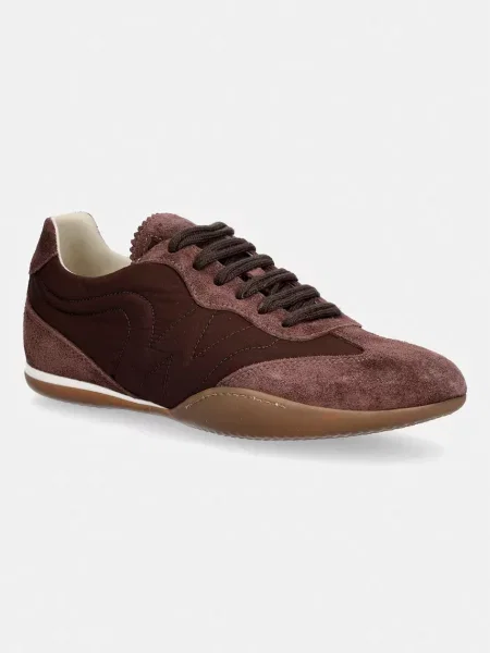 Weekend MaxMara Sneakers Wkalancia | piele întoarsă maro