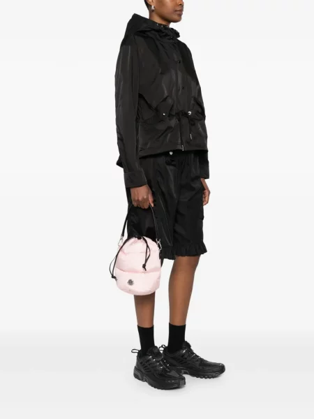 Geantă bucket Moncler roz