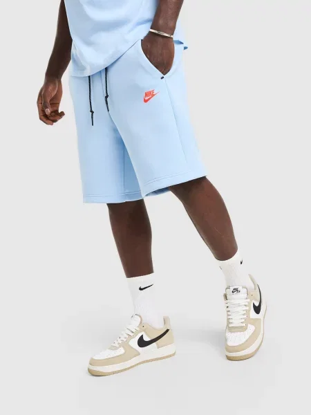 Nike Szorty Tech Fleece niebieskie