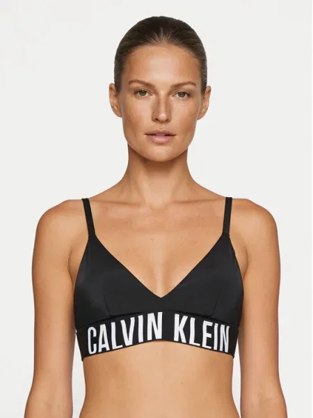 Calvin Klein Swimwear Góra od bikini czarny
