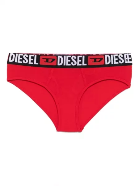 Chiloți briefs Diesel cu autograf negru