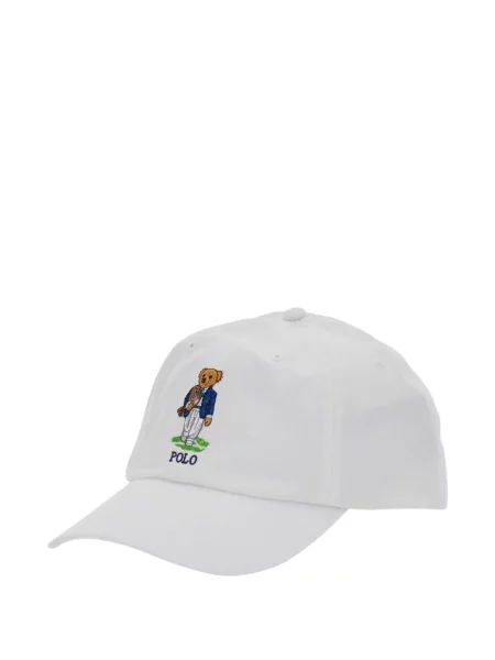 Koszulka polo Polo Ralph Lauren z autografem biała