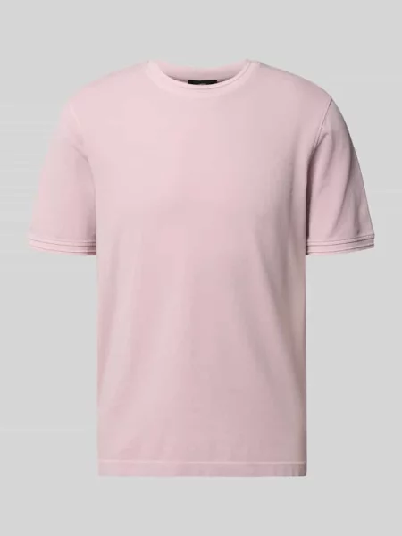 T-shirt z okrągłym dekoltem model LAO' Cinque