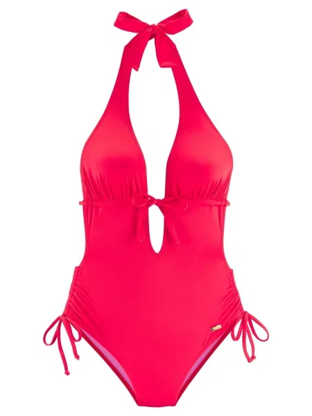 BUFFALO Costum de baie întreg neon roșu