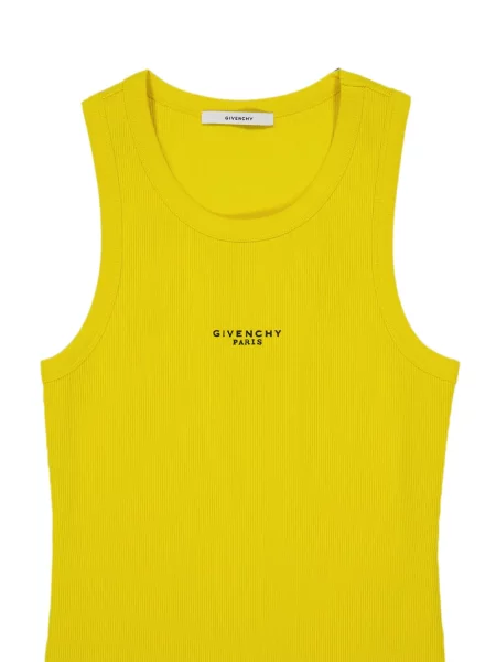 Top Givenchy cu imagine galben